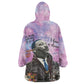Martin Luther King Jr Kid Wearable Blanket Hoodie I Have a Dream Graffiti Style - African Pride