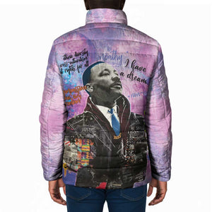 Martin Luther King Jr Padded Jacket I Have a Dream Graffiti Style - African Pride