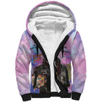 Martin Luther King Jr Sherpa Hoodie I Have a Dream Graffiti Style - African Pride