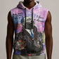 Martin Luther King Jr Sleeveless Hoodie I Have a Dream Graffiti Style - African Pride