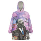 Martin Luther King Jr Wearable Blanket Hoodie I Have a Dream Graffiti Style - African Pride