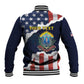 Personalized 54th Massachusetts Infantry Regiment Baseball Jacket American Flag Heritage - African Pride