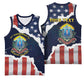 Personalized 54th Massachusetts Infantry Regiment Basketball Jersey American Flag Heritage - African Pride