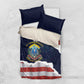 54th Massachusetts Infantry Regiment Bedding Set American Flag Heritage - African Pride