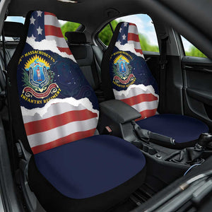 54th Massachusetts Infantry Regiment Car Seat Cover American Flag Heritage - African Pride