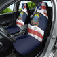 54th Massachusetts Infantry Regiment Car Seat Cover American Flag Heritage - African Pride