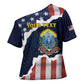 Personalized 54th Massachusetts Infantry Regiment Cross Shoulder Shirt American Flag Heritage - African Pride