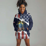 Personalized 54th Massachusetts Infantry Regiment Hoodie Dress American Flag Heritage - African Pride
