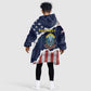 Personalized 54th Massachusetts Infantry Regiment Kid Wearable Blanket Hoodie American Flag Heritage - African Pride