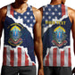 Personalized 54th Massachusetts Infantry Regiment Men Tank Top American Flag Heritage - African Pride
