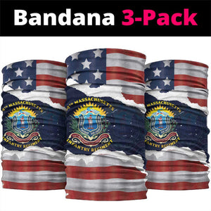 54th Massachusetts Infantry Regiment Neck Gaiter American Flag Heritage - African Pride
