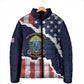 Personalized 54th Massachusetts Infantry Regiment Padded Jacket American Flag Heritage - African Pride