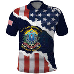 Personalized 54th Massachusetts Infantry Regiment Polo Shirt American Flag Heritage - African Pride
