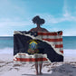 54th Massachusetts Infantry Regiment Sarong American Flag Heritage - African Pride