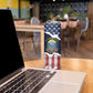 Personalized 54th Massachusetts Infantry Regiment Skinny Tumbler American Flag Heritage - African Pride