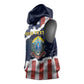 Personalized 54th Massachusetts Infantry Regiment Sleeveless Hoodie American Flag Heritage - African Pride
