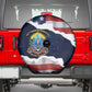 54th Massachusetts Infantry Regiment Spare Tire Cover American Flag Heritage - African Pride