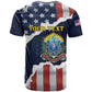 Personalized 54th Massachusetts Infantry Regiment T shirt American Flag Heritage - African Pride