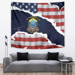 54th Massachusetts Infantry Regiment Tapestry American Flag Heritage - African Pride