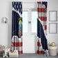 54th Massachusetts Infantry Regiment Window Curtain American Flag Heritage - African Pride