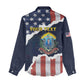 Personalized 54th Massachusetts Infantry Regiment Women Casual Shirt American Flag Heritage - African Pride
