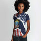 Personalized 54th Massachusetts Infantry Regiment Women Polo Shirt American Flag Heritage - African Pride