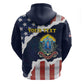 Personalized 54th Massachusetts Infantry Regiment Zip Hoodie American Flag Heritage - African Pride