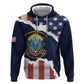 Personalized 54th Massachusetts Infantry Regiment Zip Hoodie American Flag Heritage - African Pride