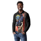 54th Massachusetts Infantry Regiment Long Sleeve Polo Shirt Flag of Freedom - African Pride