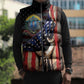 54th Massachusetts Infantry Regiment Sleeveless Puffer Jacket Flag of Freedom - African Pride