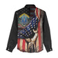 54th Massachusetts Infantry Regiment Women Casual Shirt Flag of Freedom - African Pride