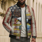 54th Massachusetts Infantry Regiment Bomber Puffer Jacket American Eagle - African Pride