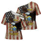 54th Massachusetts Infantry Regiment Cross Shoulder Shirt American Eagle - African Pride