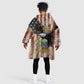 54th Massachusetts Infantry Regiment Kid Wearable Blanket Hoodie American Eagle - African Pride