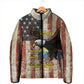 54th Massachusetts Infantry Regiment Padded Jacket American Eagle - African Pride
