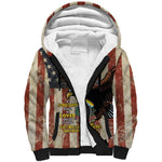 54th Massachusetts Infantry Regiment Sherpa Hoodie American Eagle - African Pride