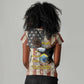 54th Massachusetts Infantry Regiment Women V-Neck T-Shirt American Eagle - African Pride