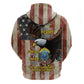 54th Massachusetts Infantry Regiment Zip Hoodie American Eagle - African Pride