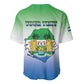 Personalised Sierra Leone Independence Day Baseball Jersey Coat Of Arms Flag Map