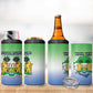 Personalised Sierra Leone Independence Day 4 in 1 Can Cooler Tumbler Coat Of Arms Flag Map