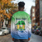 Personalised Sierra Leone Independence Day Long Sleeve Shirt Coat Of Arms Flag Map