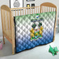 Personalised Sierra Leone Independence Day Quilt Coat Of Arms Flag Map