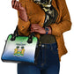 Personalised Sierra Leone Independence Day Shoulder Handbag Coat Of Arms Flag Map