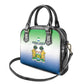 Personalised Sierra Leone Independence Day Shoulder Handbag Coat Of Arms Flag Map