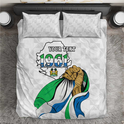 Personalised Happy Independence Sierra Leone Bedding Set April 27th