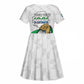 Personalised Happy Independence Sierra Leone Kid Short Sleeve Dress April 27th