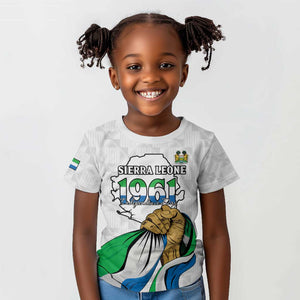 Personalised Happy Independence Sierra Leone Kid T shirt April 27th