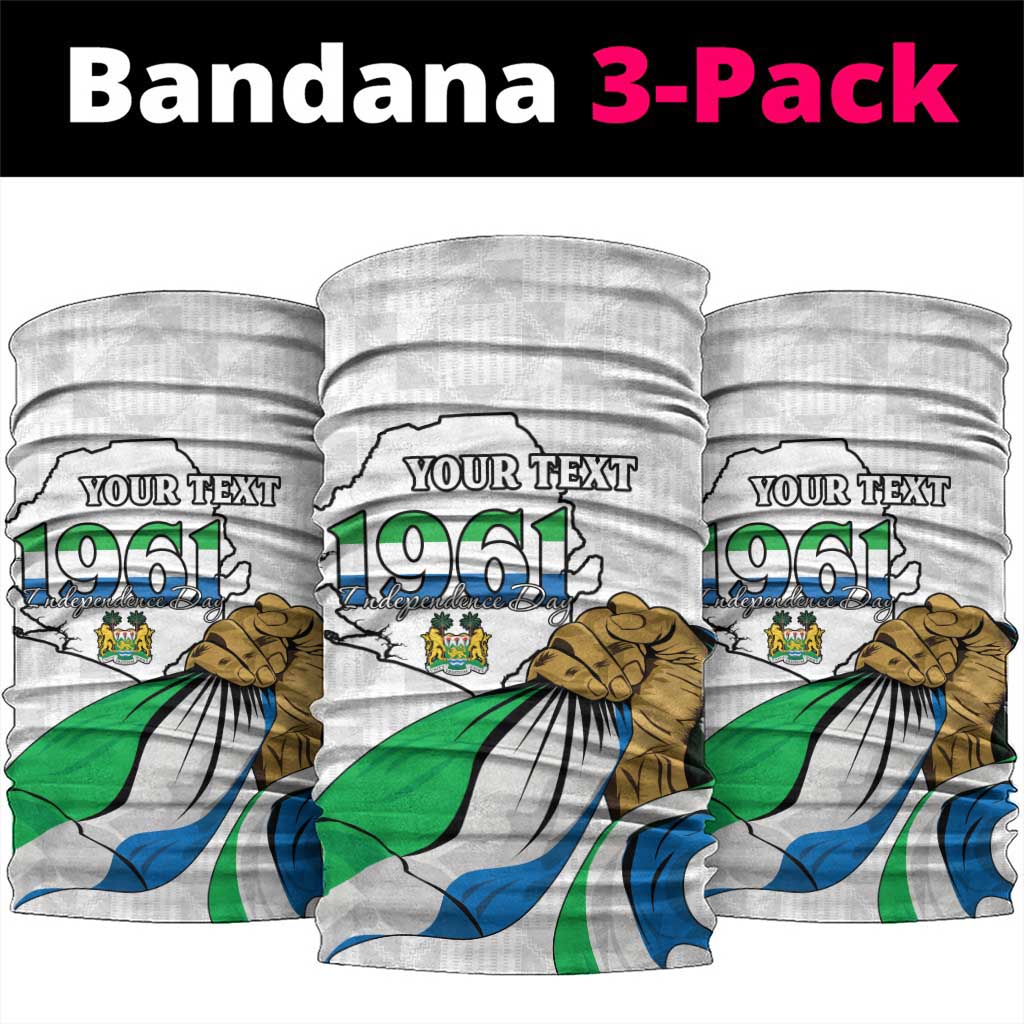 Happy Independence Sierra Leone Neck Gaiter April 27th - African Pride