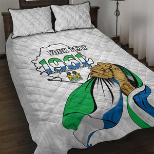 Personalised Happy Independence Sierra Leone Quilt Bed Set April 27th
