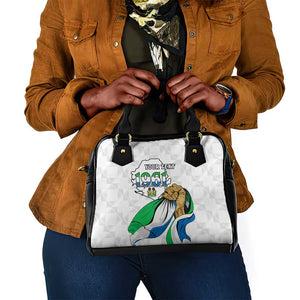 Personalised Happy Independence Sierra Leone Shoulder Handbag April 27th